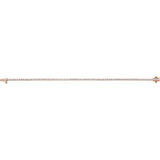 14K Rose Gold 3 CTW Lab-Grown Diamond Line 7" Bracelet