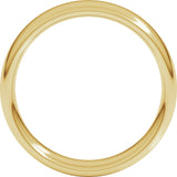 10K Yellow Gold 5 mm Comfort-Fit European-Style Band Size 11.5