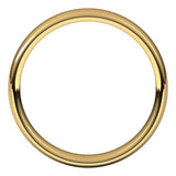 10K Yellow Gold 4.5 mm Comfort-Fit European-Style Band Size 8.5