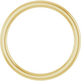 14K Yellow Gold 1.5 mm Comfort-Fit European-Style Band Size 6.5