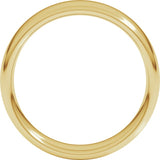 18K Yellow Gold 5.5 mm Comfort-Fit European-Style Band Size 8.5