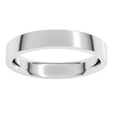 Platinum 3.5 mm Comfort-Fit Flat Band Size 7.5
