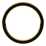 14K Yellow Gold 2 mm Comfort-Fit Flat Band Size 7.5