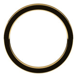 14K Yellow Gold 2.5 mm Comfort-Fit Flat Band Size 9.5