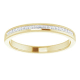 14K Yellow Gold 1/4 CTW Natural Diamond Band