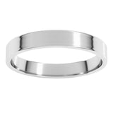 Sterling Silver 3 mm Ultra-Lightweight Flat Band Size 5