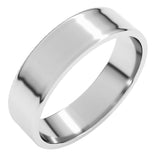 Sterling Silver 5 mm Ultra-Lightweight Flat Band Size 8