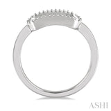 Paper Clip Diamond Fashion Ring
