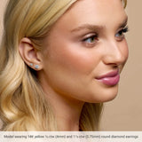 Platinum 1 1/2 CTW Natural Diamond Cocktail-Style Earrings