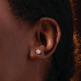 Platinum 1/3 CTW Natural Diamond Earrings